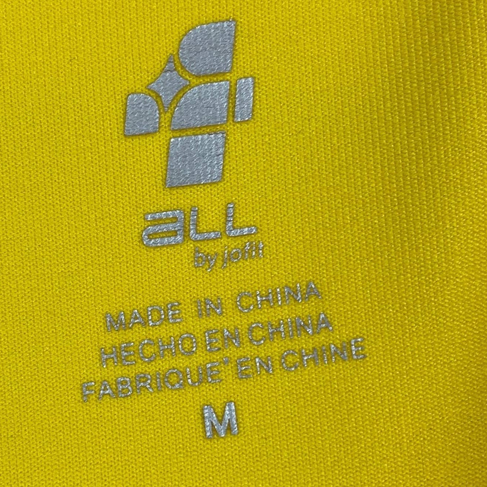 Jofit Yellow Racerback Performance Tank - Picture 2 of 6